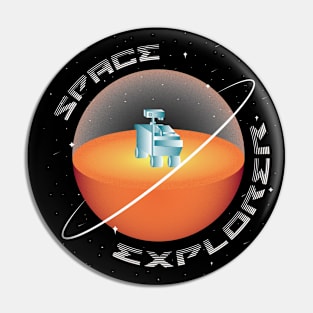 Space Explorer Pin