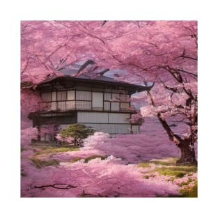 A Pink House at the End of the Street T-Shirt