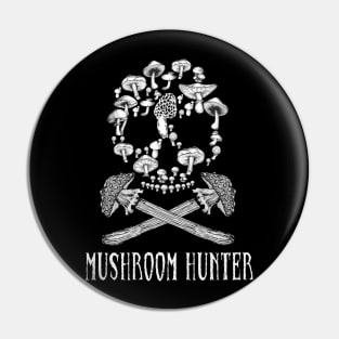 Mushroom Hunter Pin