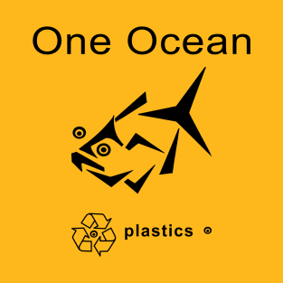 Recycle Plastics, The One Ocean T-Shirt