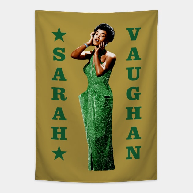 Sarah Vaughan Tapestry by PLAYDIGITAL2020