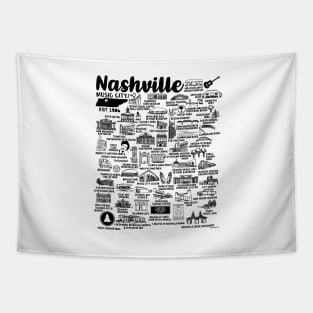 Nashville Tennessee Tapestry