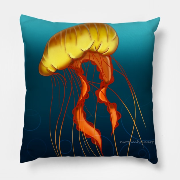 Sea Nettle Pillow by SazaMasu