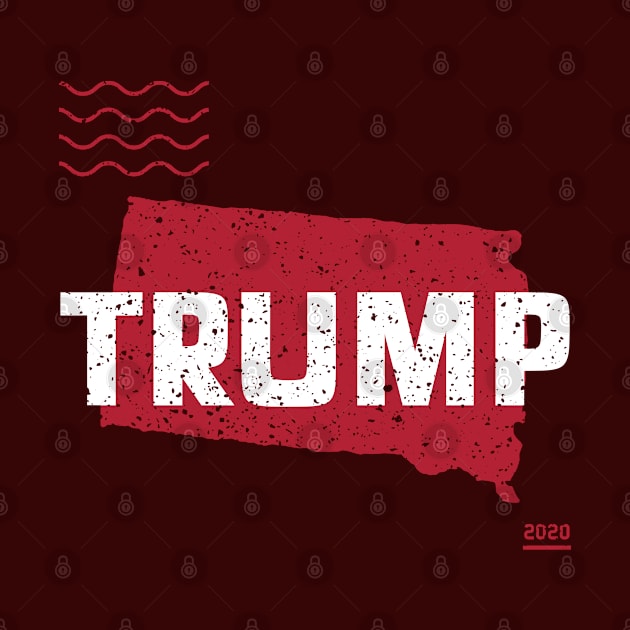 Trump South Dakota 2020 - Red Wave, Red State by Family Heritage Gifts