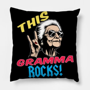 Cool Gramma Rocks! Pillow