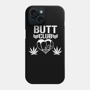 Butt Club Classic Logo B&W Phone Case