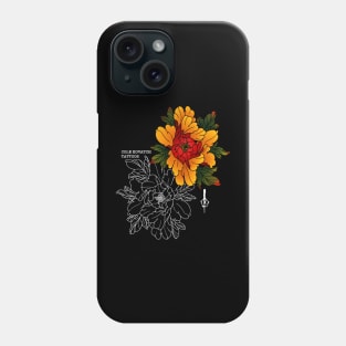 Peony Stencil Phone Case