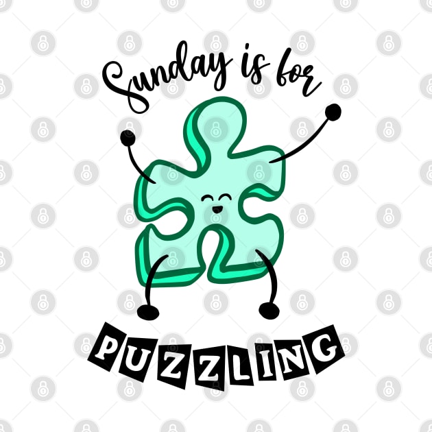 Sunday is for puzzling by Mey Designs