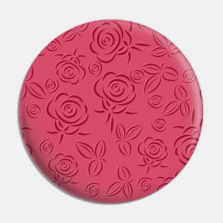 Roses pattern Pin