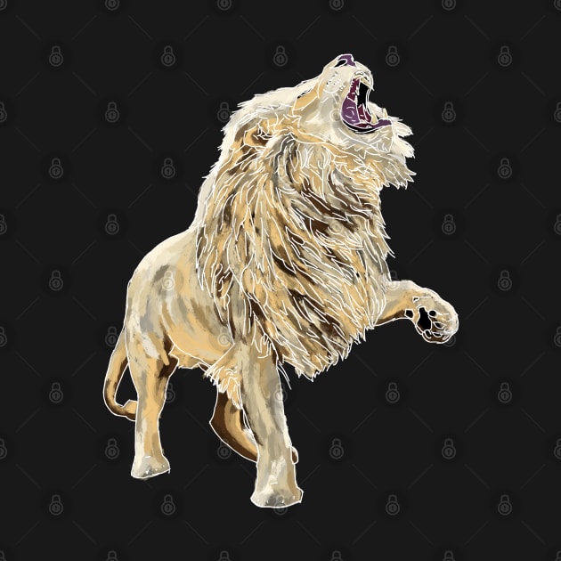 The Lion Roars by Kristal Stittle