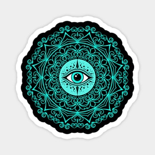 Mandala Evil Eye Protection Magnet