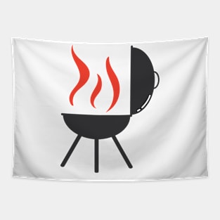 Open Grill Tapestry