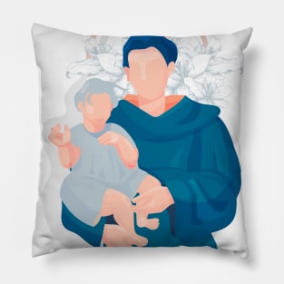 Saint Anthony of Padua Pillow