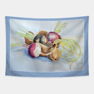 Still Life with Vegetables Tapestry