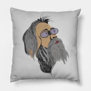 Old Beardo Pillow