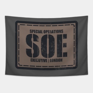WW2 SOE Special Operations Executive (distressed) Tapestry