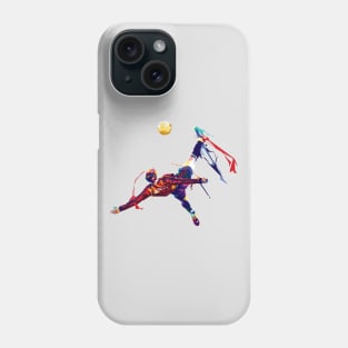 Alejandro Garnacho Bicycle kick Pop Art Illustration Phone Case