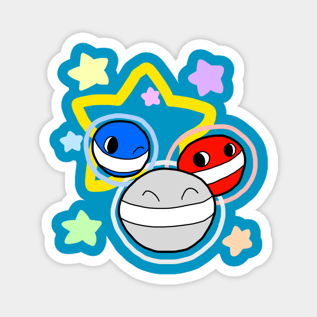 WBR Pop-kun Magnet by Z11ma