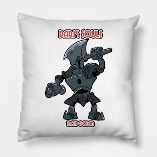 IRON GOLEM IN CUPHEAD STYLE Pillow