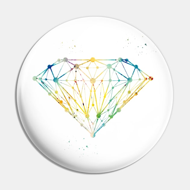 Diamond form Pin by erzebeth