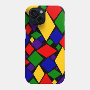 multicolored tile Phone Case