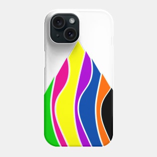 Rainbow colorful triangle Phone Case