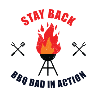 BBQ Dad In Action | Gift for Father T-Shirt