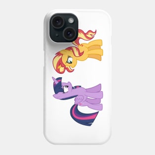 Pony Twilight and Sunset 3 alternate Phone Case