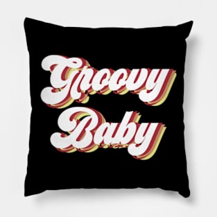 Groovy Film Baby Women Pillow