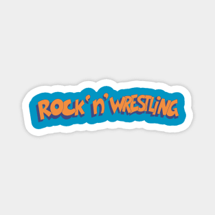 rock n wrestling Magnet