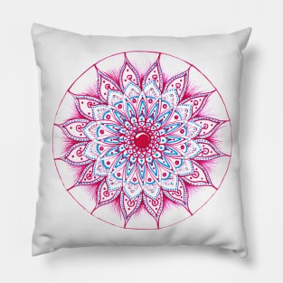 Hand drawn Mandala Pillow