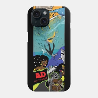 Black mermaids by @jonnytats510 Phone Case