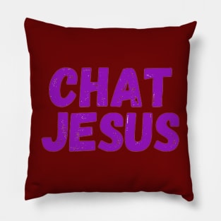 Chat Jesus By Abby Anime(c) Pillow