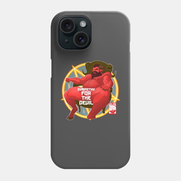 Evil Daddy Bear Devil Phone Case by JayGeeArt