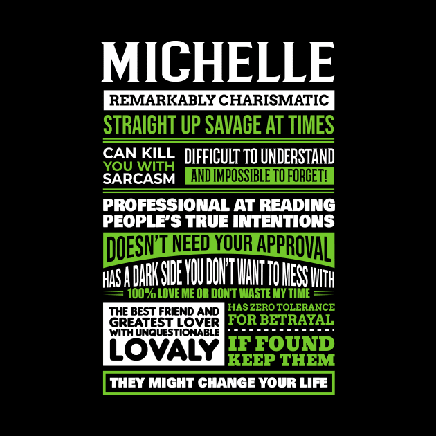 Michelle by Guitar Hero-Typography 