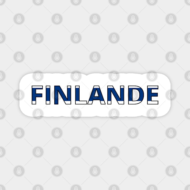 Drapeau Finlande Magnet by Pixelforma