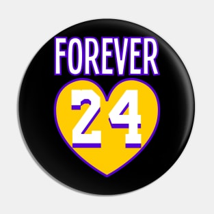 Forever 24 LA Basketball Legend Design Pin