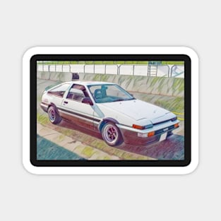 JDM Toyota Trueno AE86 Magnet