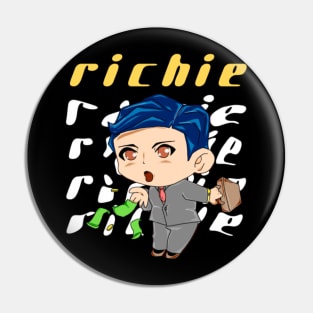 Richie the rich boy Pin