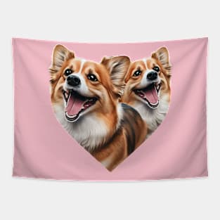 Heartbeats and Woofs Tapestry