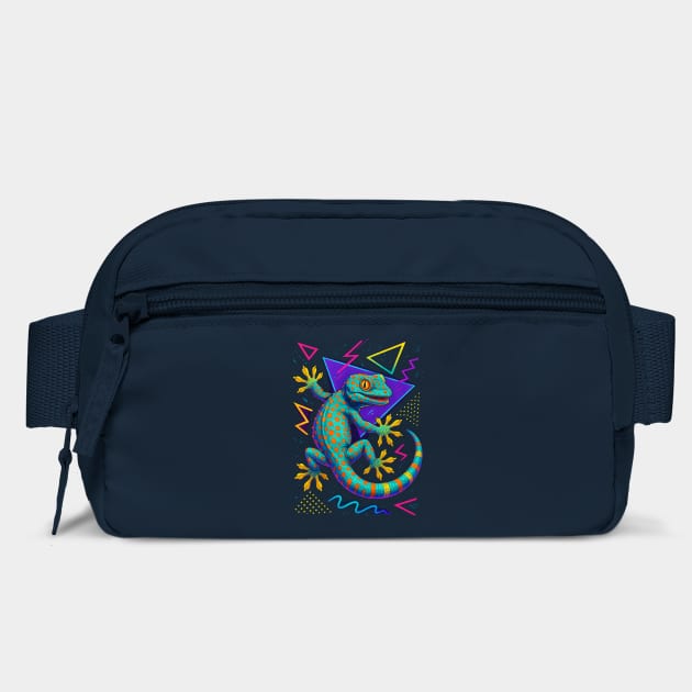 Retro Neon Tokay Gecko by Reptiq's Store