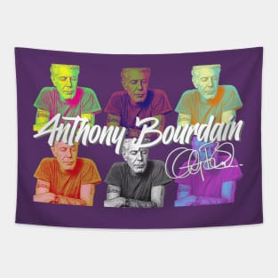 Anthony Bourdain Popart Tapestry