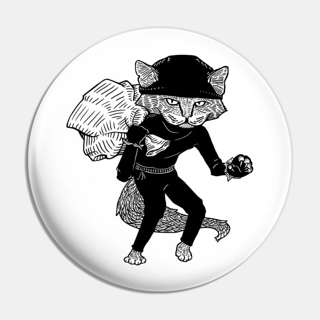 Cat Burglar Pin by adamkenney