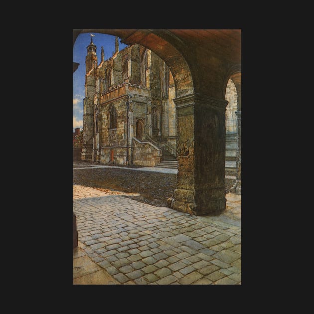 Eton College Chapel by Anna Alma-Tadema by MasterpieceCafe