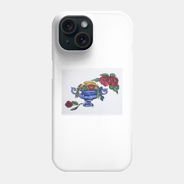 Classic Fruit Bowl Phone Case by cjkell