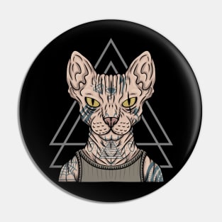 Sphynx cat Pin