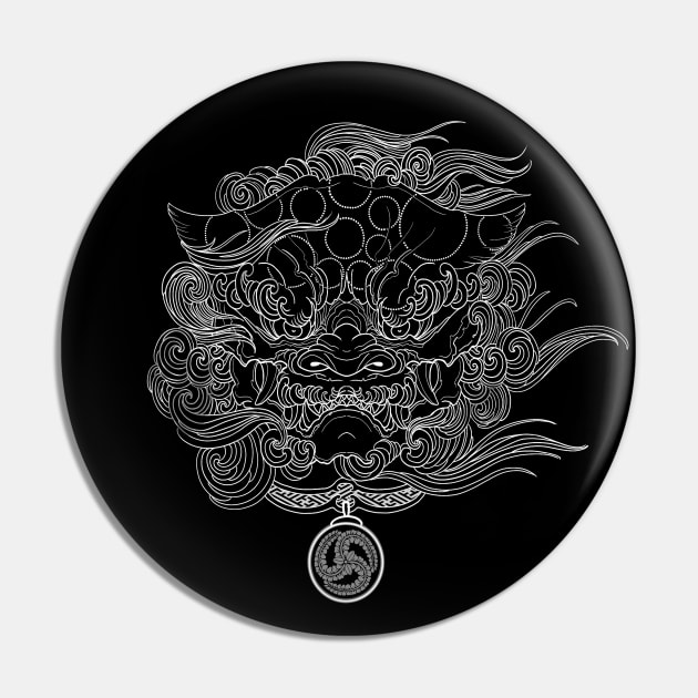 Japanese Design Karajishi, Foo dog, horimono tattoo inspired by Blacklinesw9 Pin by Blacklinesw9