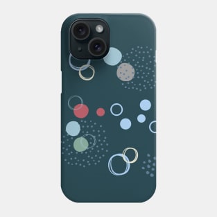 Abstract circle, geometric pattern Phone Case