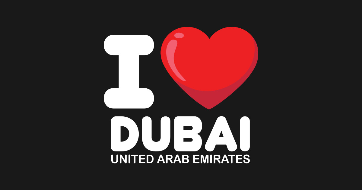 I Love Heart United Arab Emirates T-Shirt