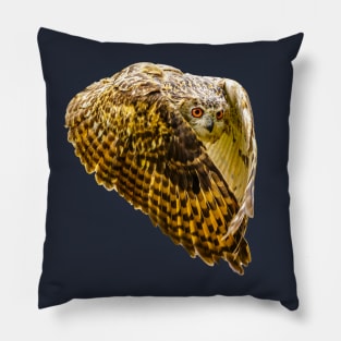 European Eagle Owl Pillow